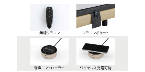 リモコンと音声コントローラー